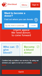 Mobile Screenshot of blood.co.uk